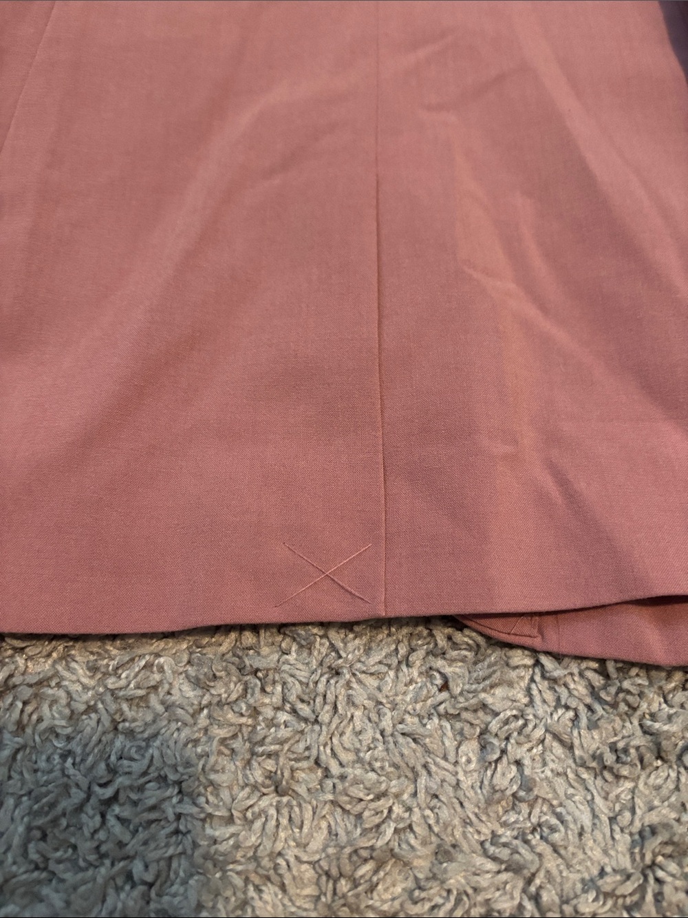 The Limited Rose Pink Shawl-Collar One-Button Blazer - Picture 4 of 4